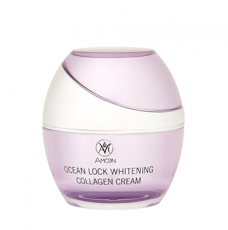 Kem trăng da tăng sinh collagen Amoon ocean lock whitening collagen cream